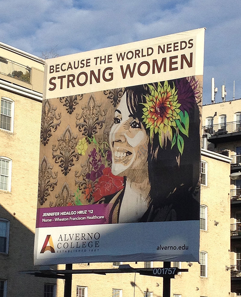 Alverno College Signange