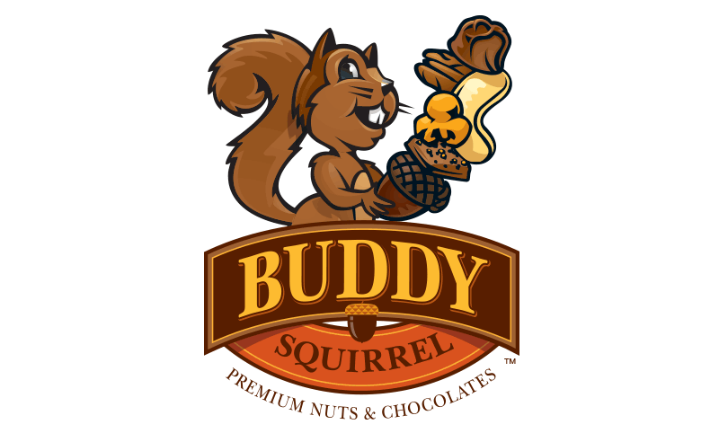 Buddy Squirrel Logo