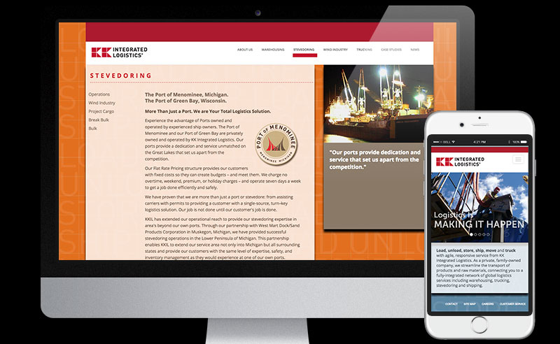 KK Integrated Logistics Web